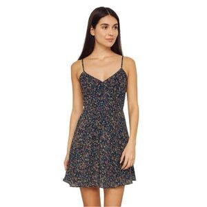 Forever21 Floral Navy, Flowy Dress Size L